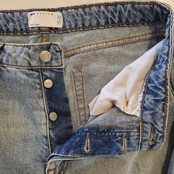 ASOS Light Blue Straight Men's Jeans W31 L32 - Picture 4 of 12